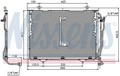 Радиатор кондиционера MB W202 D kompr 111
